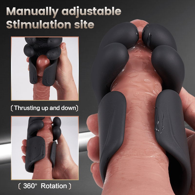 Evans - Automatic 10 Finger Pinchin & Tapping for Massage Therapy Penis Vibrator