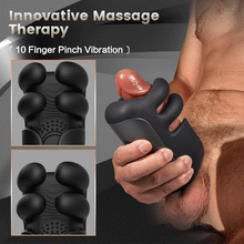 Load image into Gallery viewer, Evans - Automatic 10 Finger Pinchin &amp; Tapping for Massage Therapy Penis Vibrator
