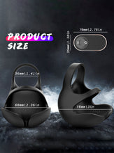 Load image into Gallery viewer, Remote Control Cock Ring 9 Modes Vibration 2 IN 1 Testicle Penis Massager