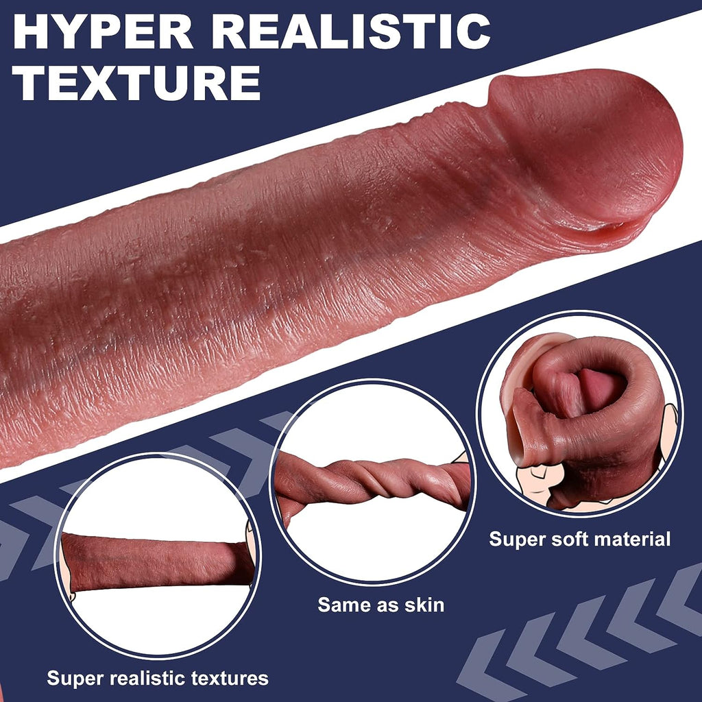 2.2 inch Ultra-Soft  Reusable Penis Sleeve Cock Ring Extender