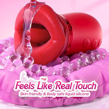 Load image into Gallery viewer, 4 IN 1 Mouth Sucking Vibrator Rose Sex Toy