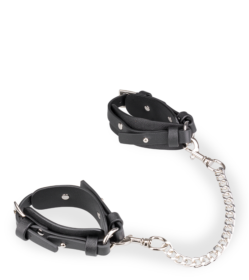 8-piece vegan leather BDSM bondage kit