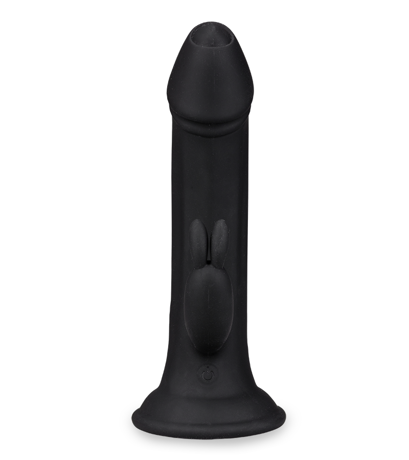 Acrobat rabbit vibrator with suction cup