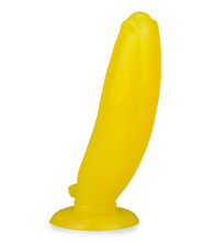 Load image into Gallery viewer, Banana girthy suction cup butt plug