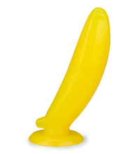 Load image into Gallery viewer, Banana girthy suction cup butt plug
