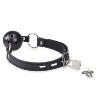 Load image into Gallery viewer, BDSM ball gag with Lock
