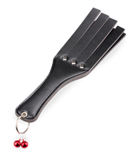 Load image into Gallery viewer, BDSM flogger paddle with bells