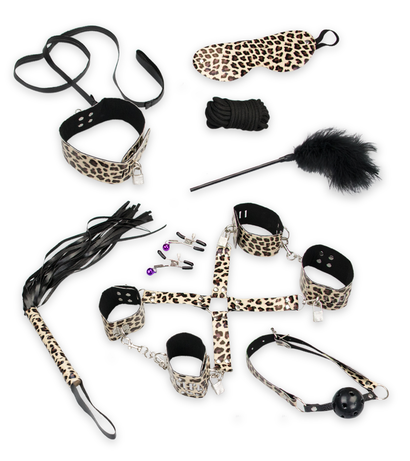 BDSM toys and accessories kit 11 pieces