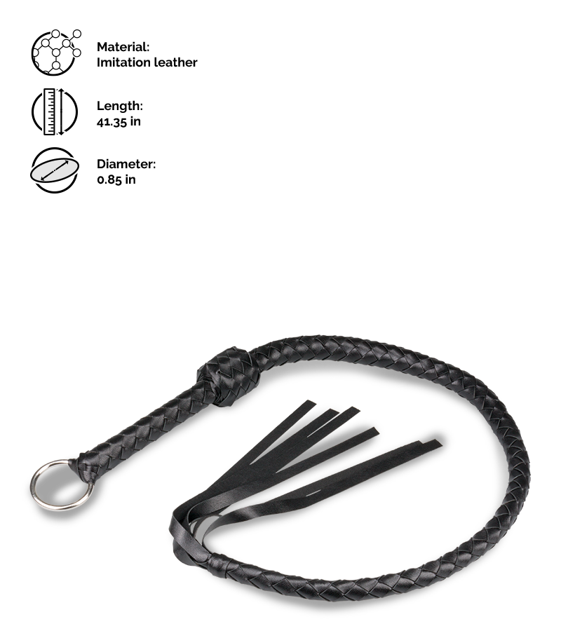 BDSM whip 41.25 inches