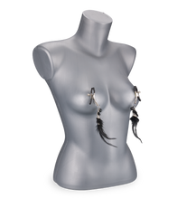 Load image into Gallery viewer, Black Bird adjustable nipple clamps