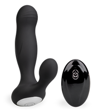 Load image into Gallery viewer, Black remote-controlled prostate stimulator