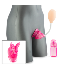 Load image into Gallery viewer, Butterfly vibrating clitoris-stimulating pump