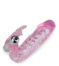 Load image into Gallery viewer, Clitoris-stimulating vibrating sleeve