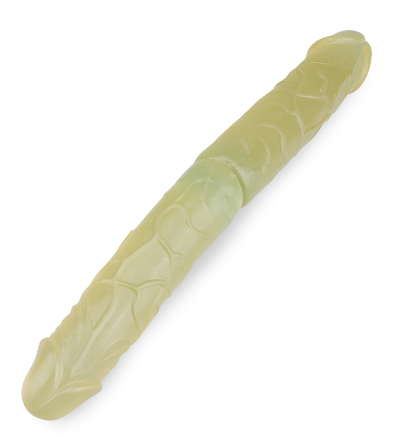 Crystal flexible double-ended dong 14.25 inches