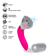 Load image into Gallery viewer, Cunnilingus vulva pump with 2 heads
