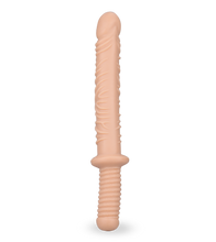 Load image into Gallery viewer, Damocles ribbed double-ended dildo