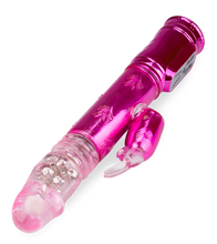 Load image into Gallery viewer, Deluxe XXL thrusting rabbit vibrator