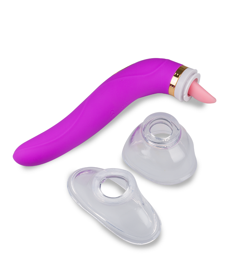 Destiny pussy pump with tongue and vibrator