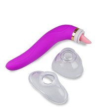 Load image into Gallery viewer, Destiny pussy pump with tongue and vibrator