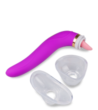 Load image into Gallery viewer, Destiny pussy pump with tongue and vibrator