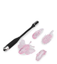 Load image into Gallery viewer, Enchanted wand vibrator with 4 attachments