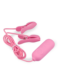 Load image into Gallery viewer, Estim and vibrations breast clamps