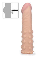 Load image into Gallery viewer, Extra-large diamondback penis sleeve