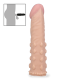 Extra-large diamondback penis sleeve