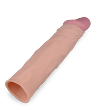 Load image into Gallery viewer, Extra-large realistic penis-enhancing sleeve