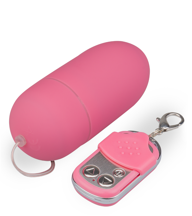 Extra-large remote control vibrating love egg