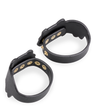 Load image into Gallery viewer, Faux leather BDSM cat wrist cuffs