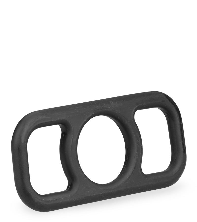 Flexible silicone cock ring