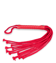 Load image into Gallery viewer, Flogger with red straps