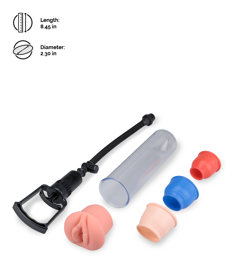 Foster manual penis enlarger and vagina orifice
