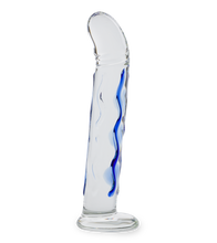 Load image into Gallery viewer, Glow glass dildo