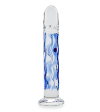 Load image into Gallery viewer, Glow glass dildo