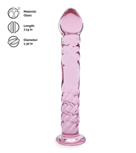 Load image into Gallery viewer, Illusion glass dildo