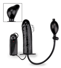 Load image into Gallery viewer, Inflatable dildo with manual pump