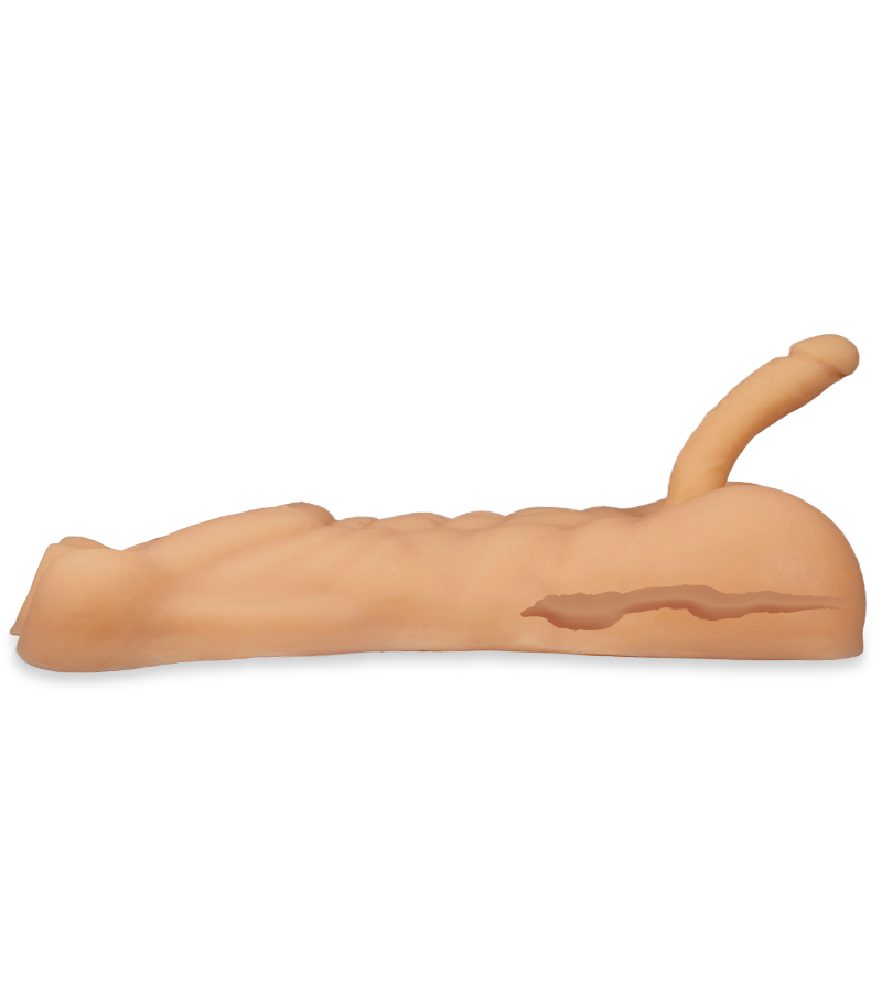 Jonathan realistic male torso with penis and anus