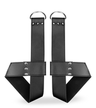 Load image into Gallery viewer, Leather Wrist Restraints for Bondage Play
