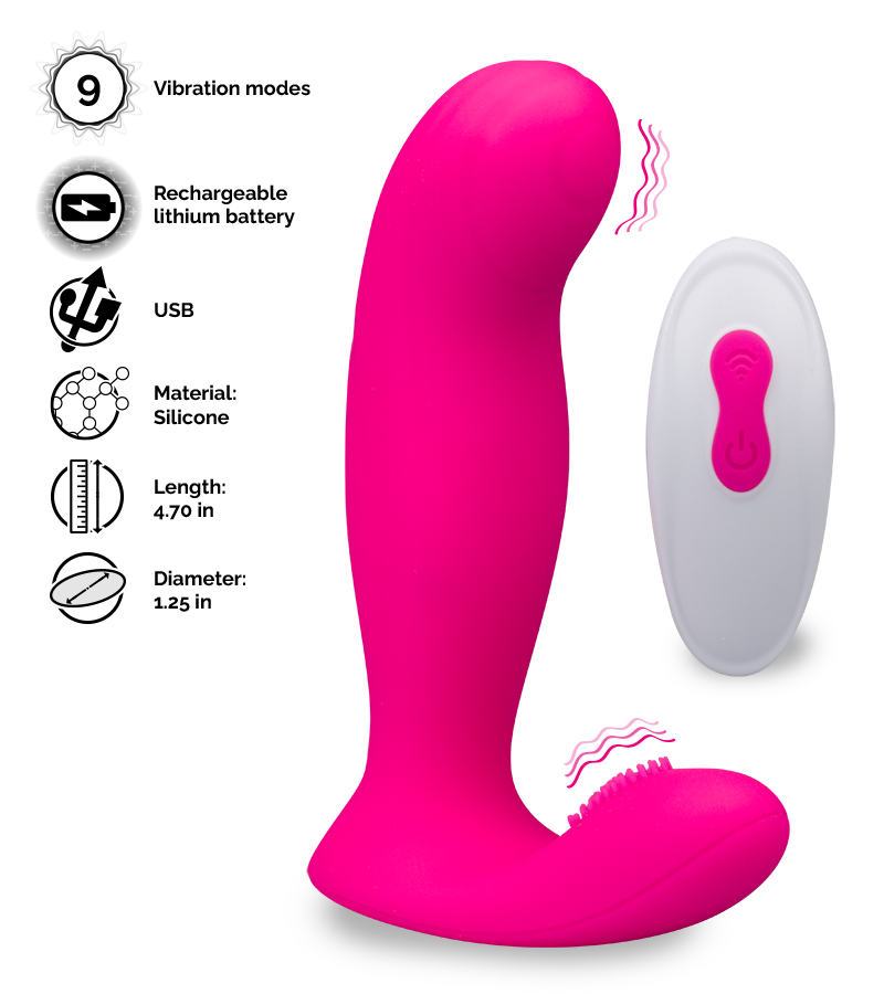 Lust remote control prostate massager