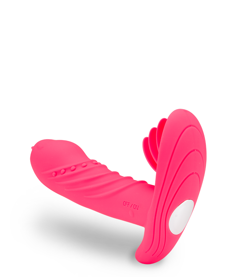 Mandy remote-controlled vibrating and rotating knickers