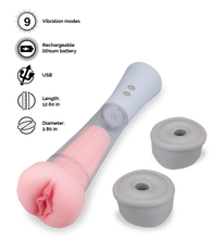 Load image into Gallery viewer, Max vibrating penis enlarger 9 modes