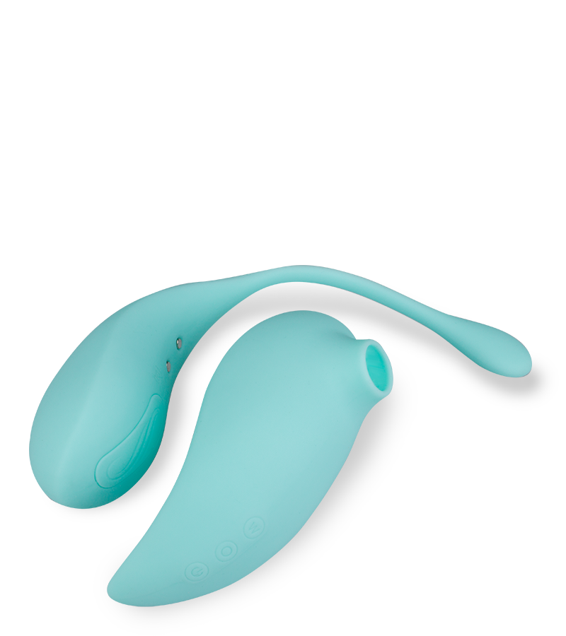Namasté clitoris-sucking vibrating egg with remote control