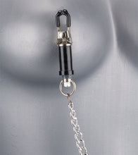 Load image into Gallery viewer, Nipple clamps with chain and weights
