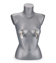 Load image into Gallery viewer, Pincher nipple clamps with chain