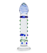 Load image into Gallery viewer, Poetry glass dildo