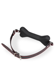 Load image into Gallery viewer, Puppy Play silicone dog bone gag 6.00 inches