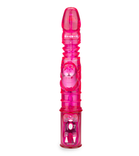 Load image into Gallery viewer, Purple up and down tickler rabbit vibrator
