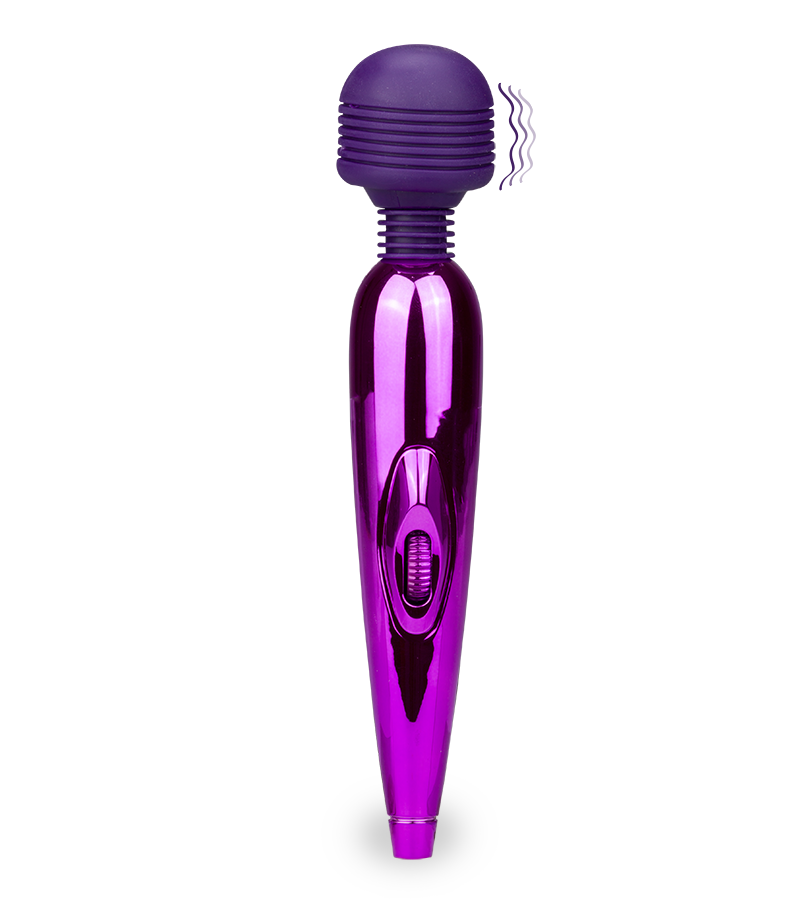 Purple USB Fantasy Wand vibrator